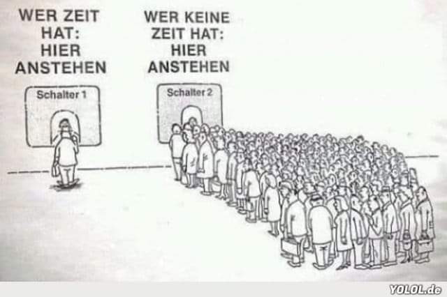 anstehen