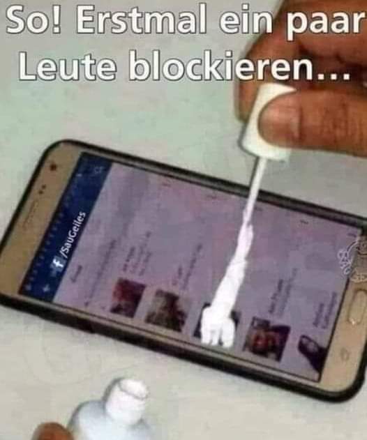 blockieren